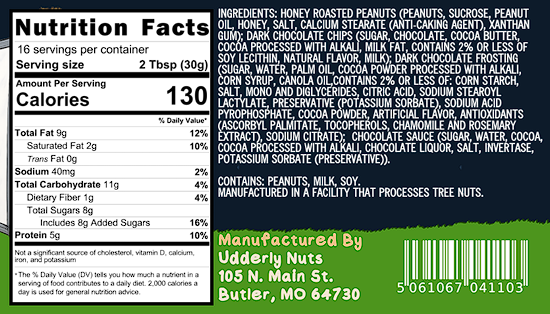 Nutrition Facts