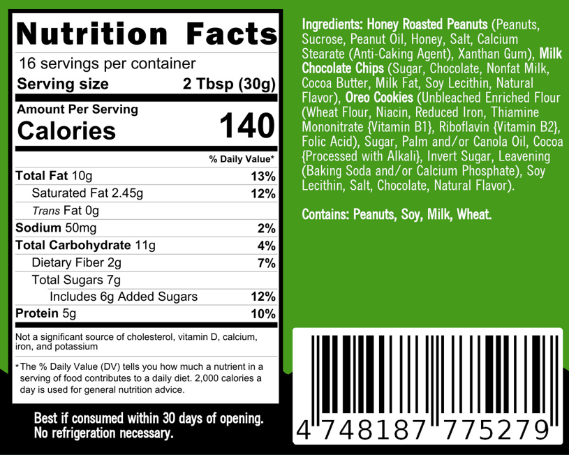 Nutrition Facts