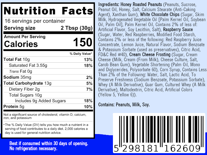 Nutrition Facts