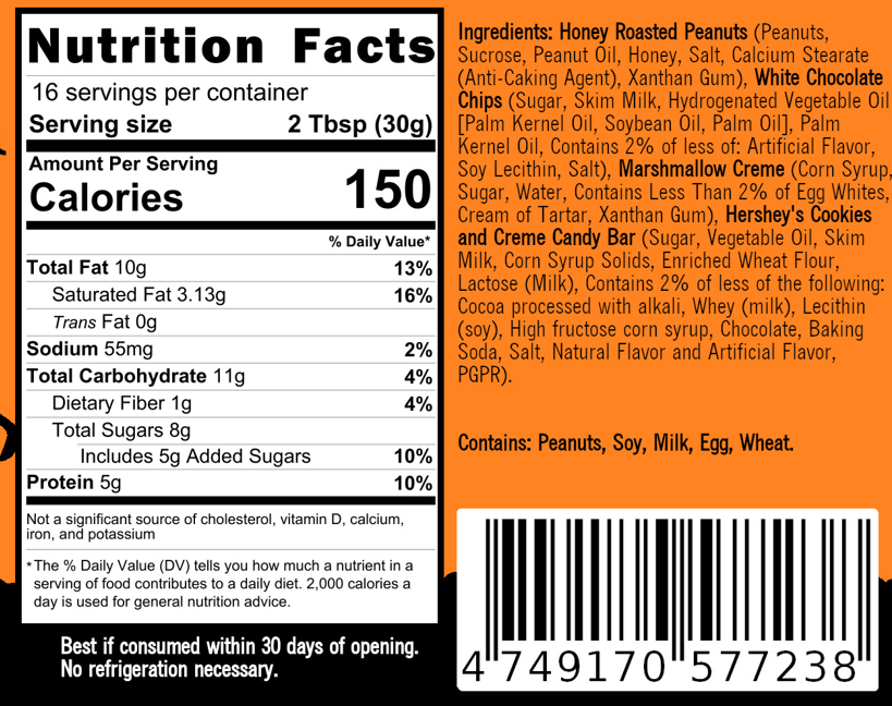 Nutrition Facts