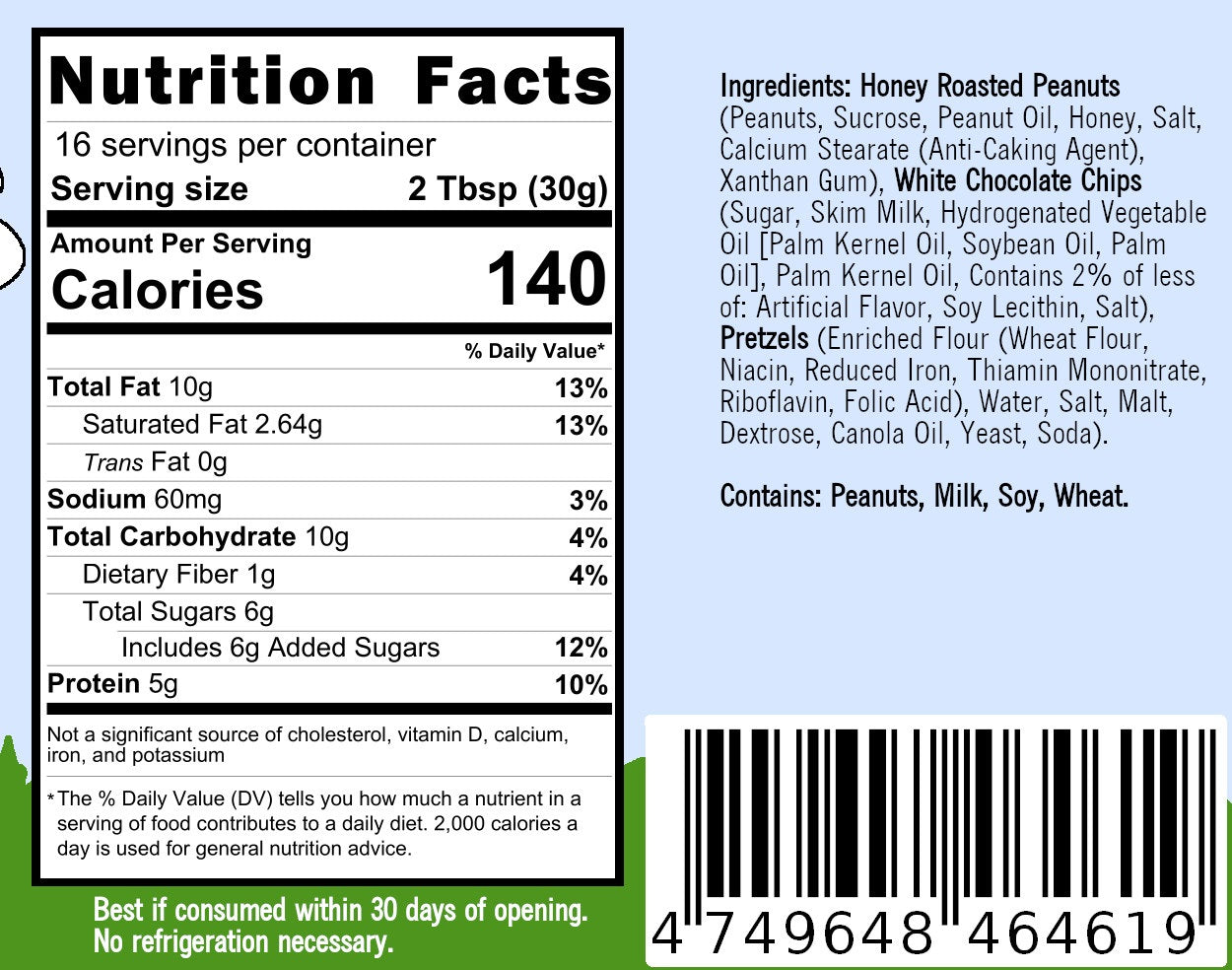 Nutrition Facts
